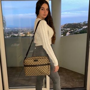 Gucci GG Canvas cross body bag
